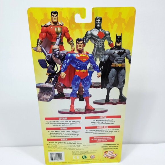 Captain Atom DC Direct Superman Batman Public Enemies 6.5" Action Figure 2005 - Picture 4 of 4